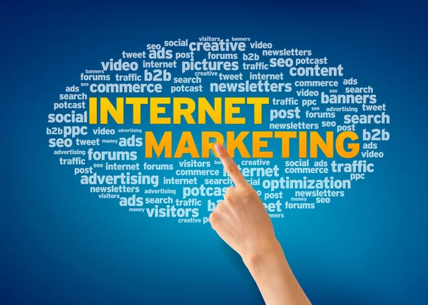 Internet marketing — Stockfoto