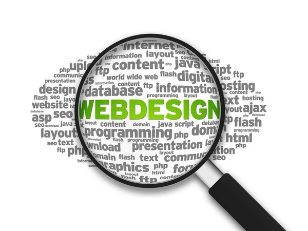 Webbdesign — Stockfoto