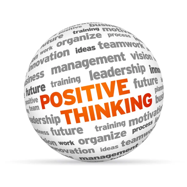 Pensamiento positivo — Foto de Stock