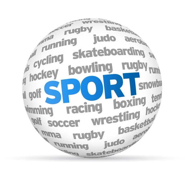 Sport 3D Sphere — Stock Photo, Image