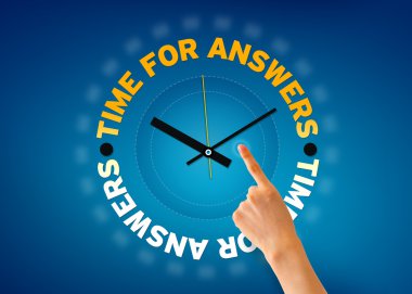 Time for Answers clipart