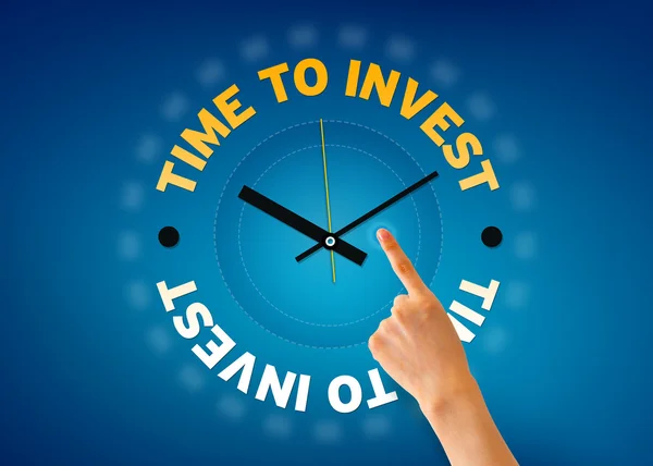 Tempo per investire — Foto Stock