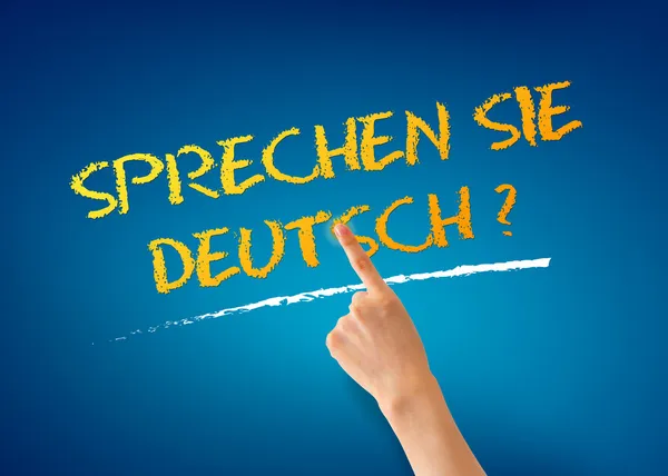 Sprechen Sie Deutsch — Foto de Stock