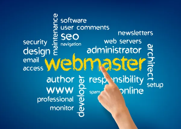 Webmaster — Foto de Stock