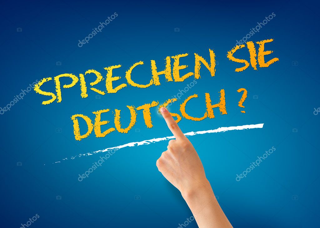 Sprechen Sie Deutsch — Stock Photo © Kbuntu 10562859