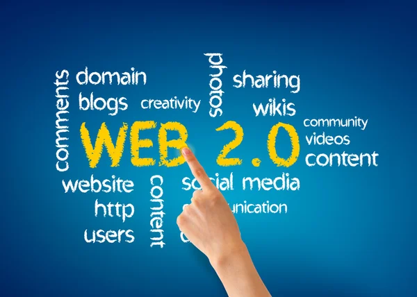 2.0 web — 图库照片