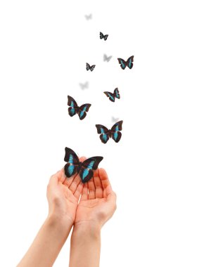 Kelebekler ile el