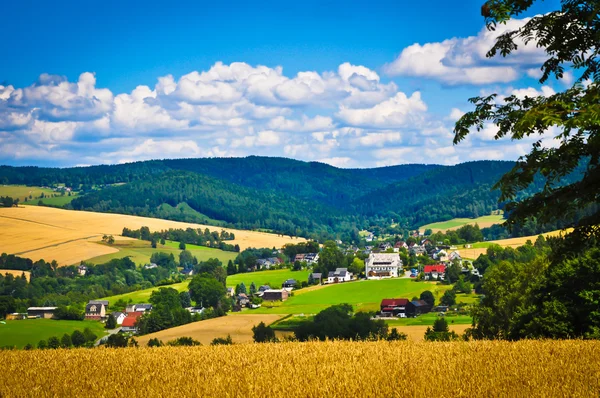 stock image Countryside village