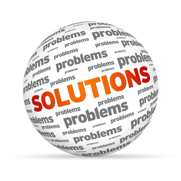 Solutions Sphere — Stock Photo, Image