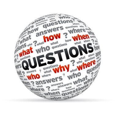 Questions Sphere clipart