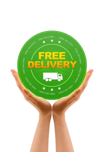 Free Delivery — Stock Photo, Image