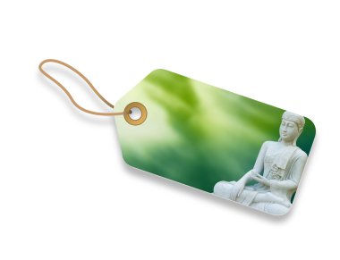 Buddha Tag clipart