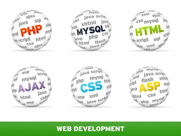 Desarrollo web — Foto de Stock