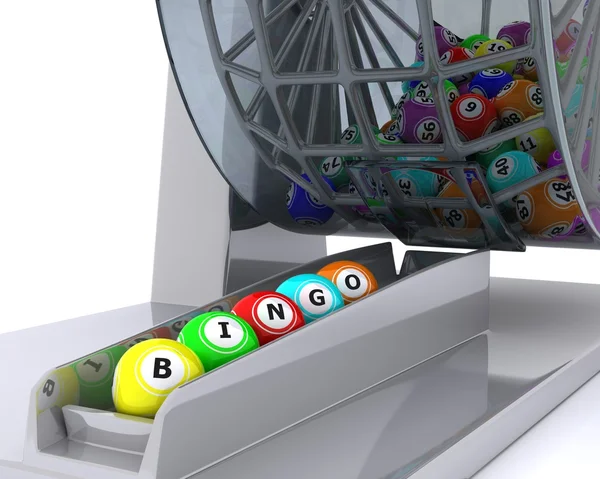Sada míčků bingo colouored — Stock fotografie