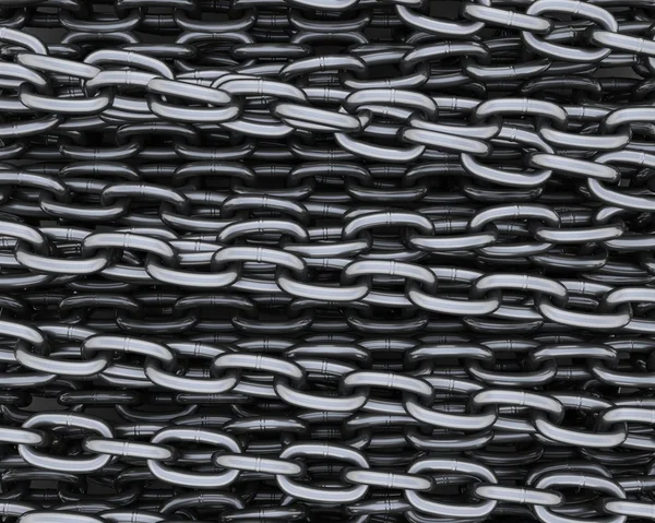 Tło łańcuchy ze stali — Zdjęcie stockowe