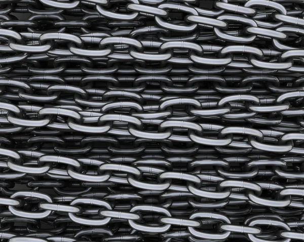 Tło łańcuchy ze stali — Zdjęcie stockowe