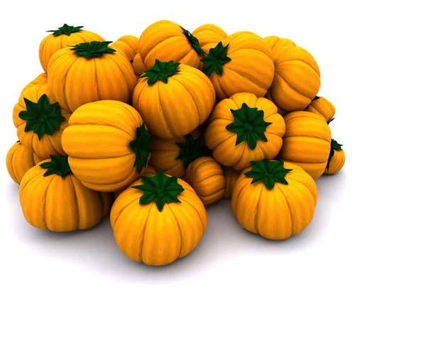 stock image Uncarved holiday pumkins