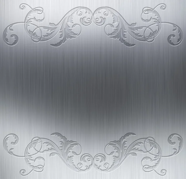 Decorative metal background — Stock Photo, Image