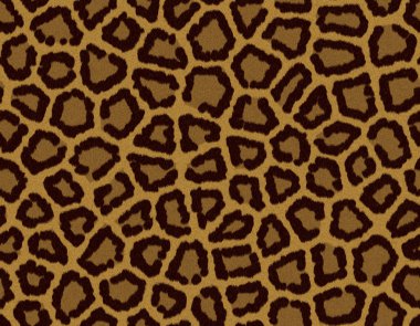 Seamless tile leopard fur background clipart