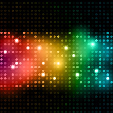 Disco lights background clipart