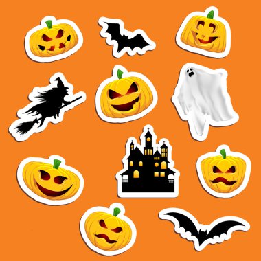 Halloween Stickers clipart