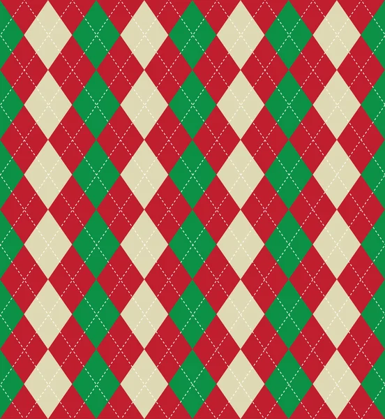 Christmas argyle pattern — Stock Photo, Image