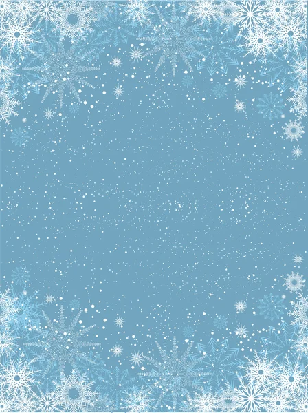Jul snöflingor — Stockfoto