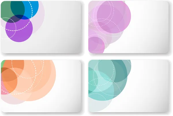 Gift card templates — Stock Photo, Image