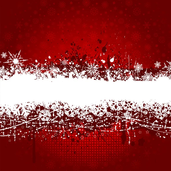 Grunge snowflake background — Stock Photo, Image