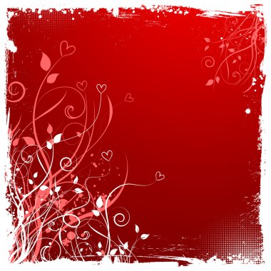 Valentines grunge background clipart