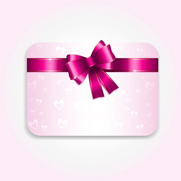 Valentines Day gift card — Stock Photo, Image