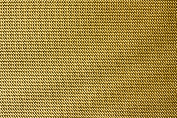 Close-up tecido amarelo textura têxtil — Fotografia de Stock
