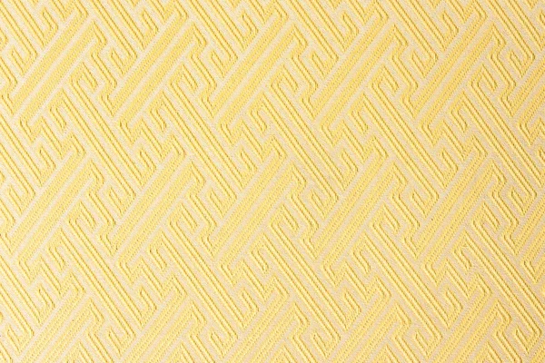 Close-up žluté textilie textilní textura — Stock fotografie