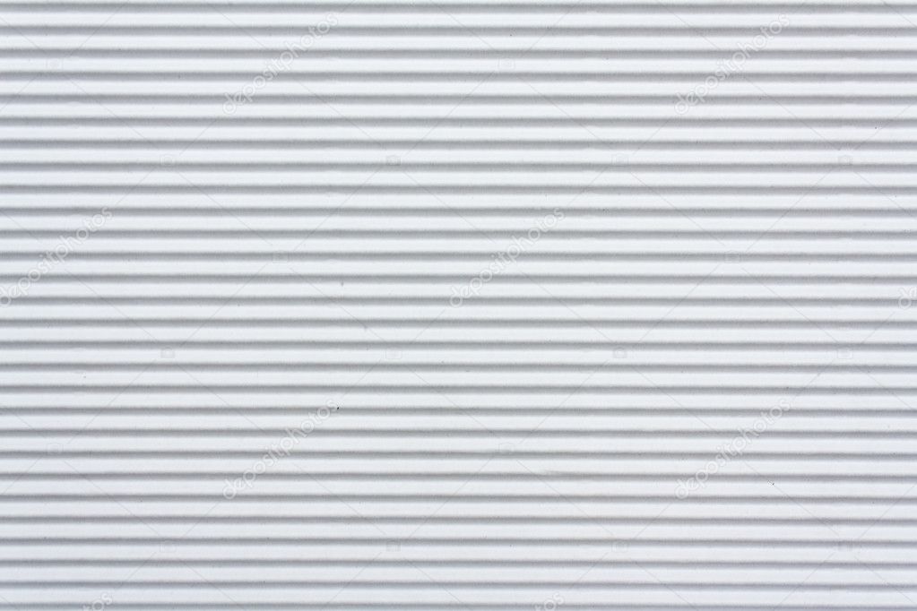 white corrugated paper