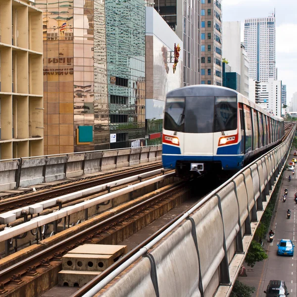 stock image Sky train in Bangkok