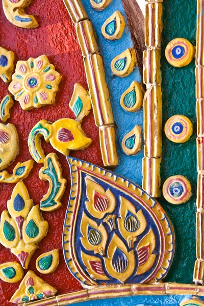 Thai style molding decoration — Zdjęcie stockowe