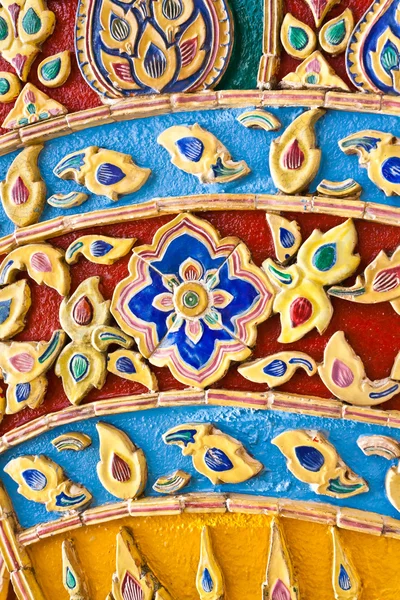 Thai style molding decoration — Stock Photo, Image