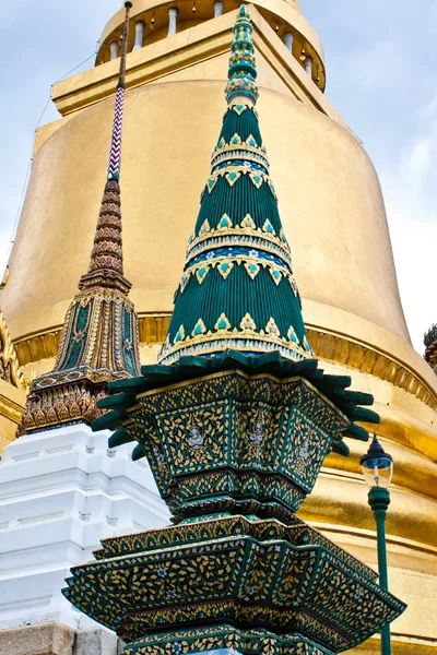 Decoración en Wat Phra Kaew — Foto de Stock