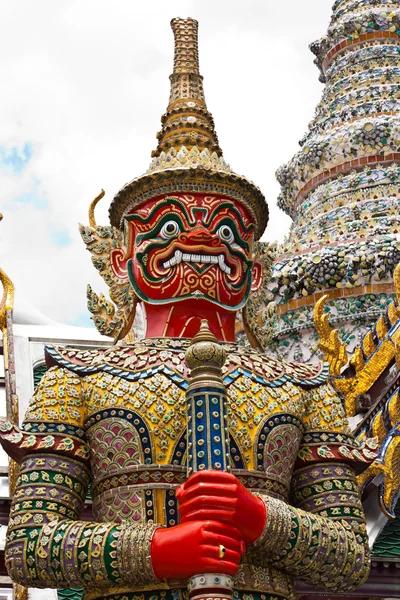 Demone Guardiano Wat Phra Kaew — Foto Stock