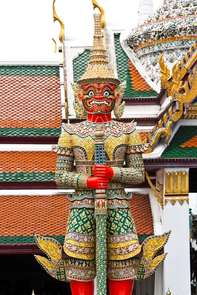 Demon Guardian Wat Phra Kaew — Stock Photo, Image