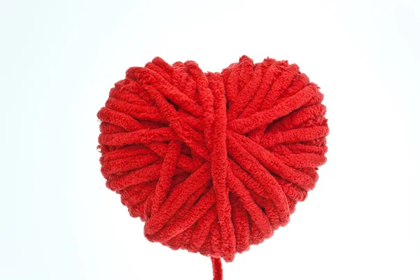 붉은 심장 — 스톡 사진