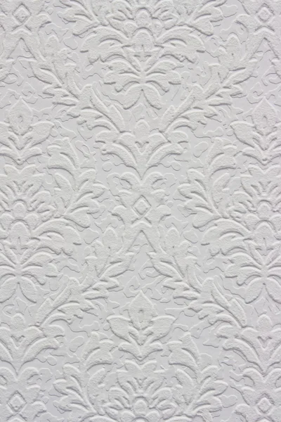 Vintage padrão floral branco, papel de parede — Fotografia de Stock