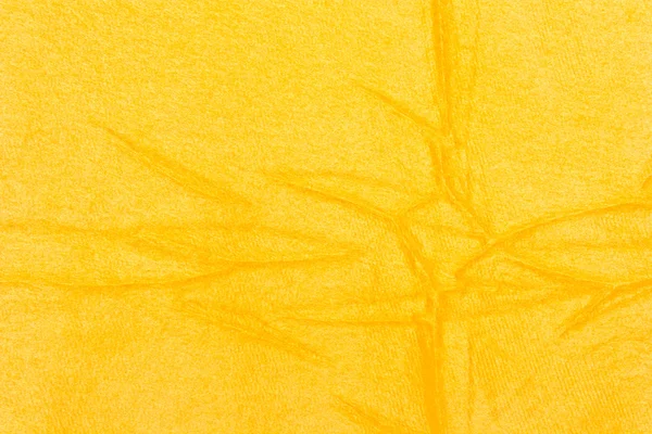 Lähikuva keltainen kangas tekstiili rakenne — kuvapankkivalokuva