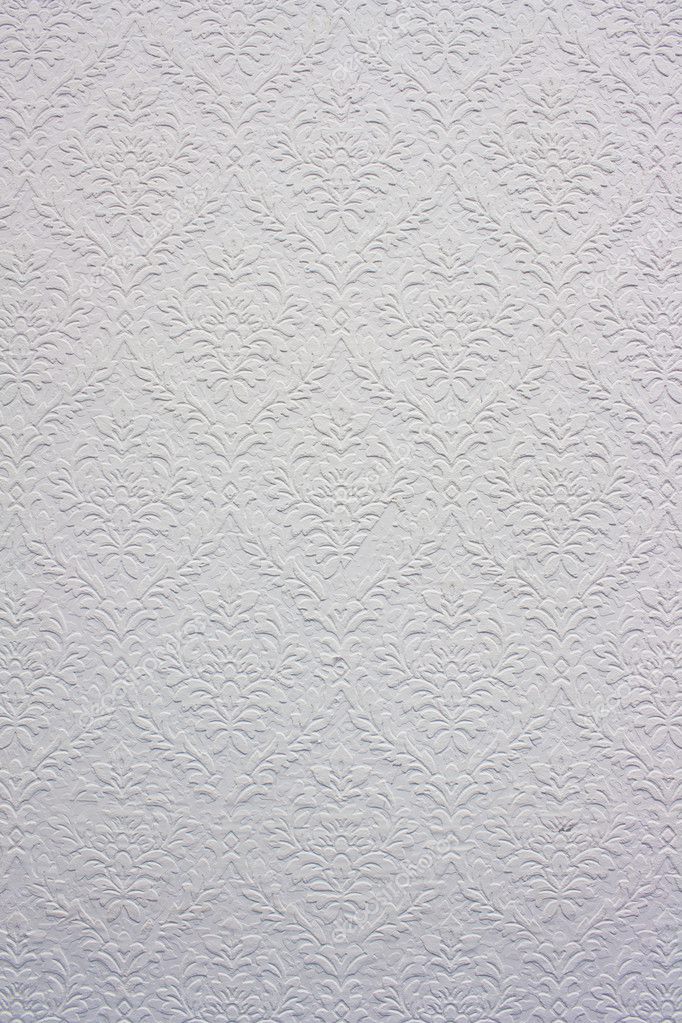 ヴィンテージ白の花柄 壁紙 ストック写真 C Sritangphoto