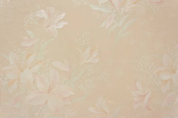 Vintage pearl pink floral, Tapete — Stockfoto