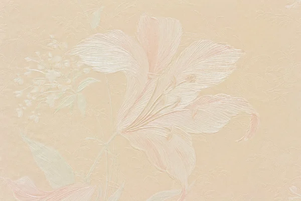 Vintage perle rose floral, papier peint — Photo