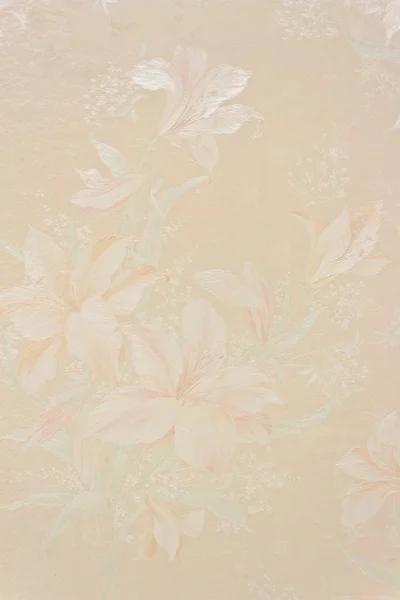 Vintage perle rose floral, papier peint — Photo