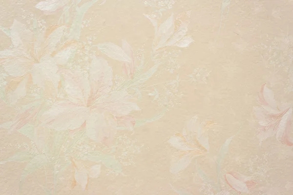 Vintage pearl pink floral, Tapete — Stockfoto