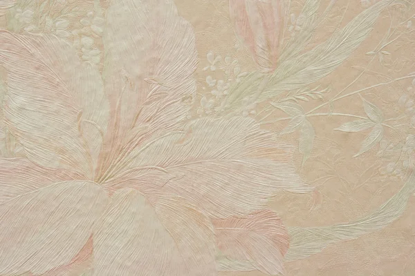 复古珍珠粉色花饰，壁纸 — 图库照片