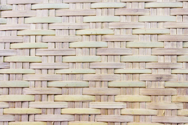 Thailändische Handarbeit mit Bambuswebmuster lizenzfreie Stockbilder